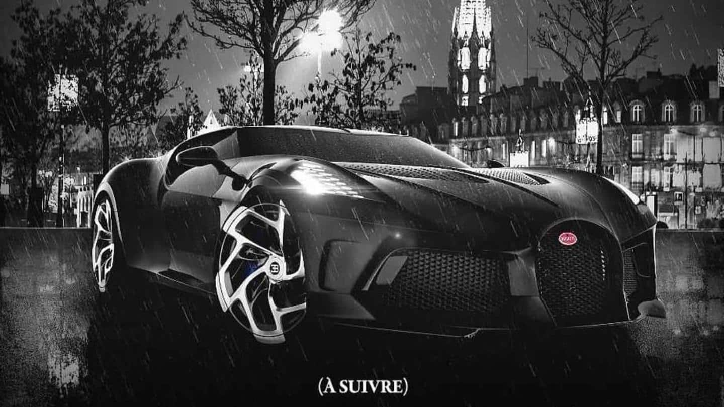Mobil istimewa Bugatti La Voiture Noire bakal debut pada 31 Mei