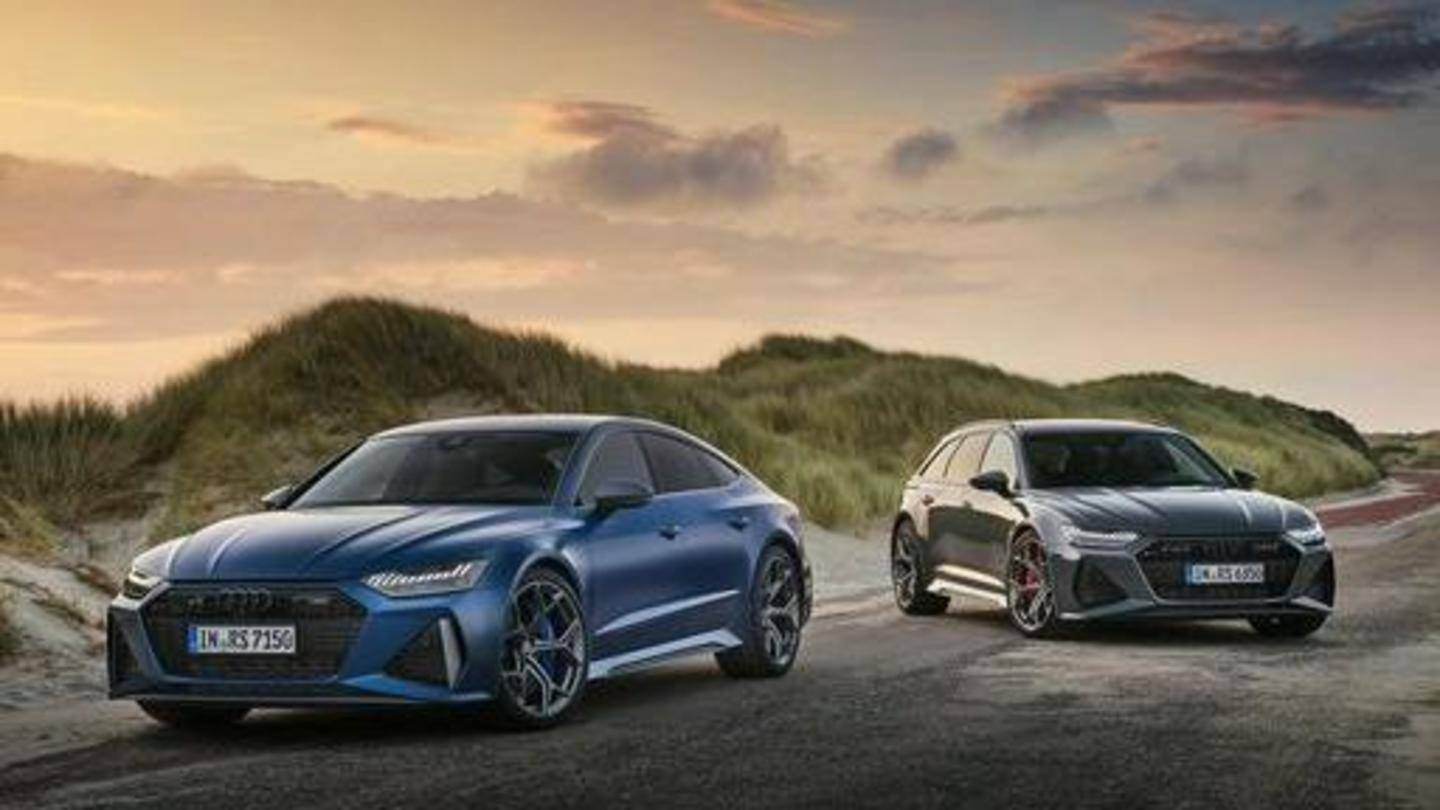 Audi memperkenalkan mobil RS6, RS7 Performance, dan R8 GT RWD