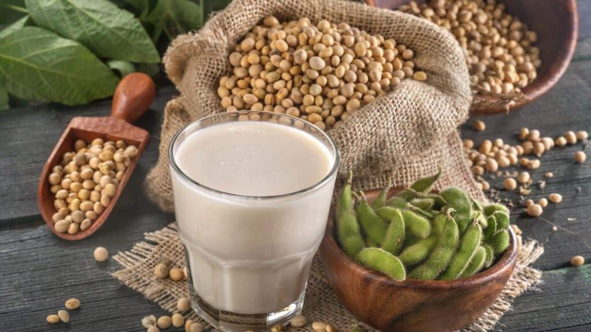 Lima Varian Susu Kacang yang Mudah Dibuat di Rumah