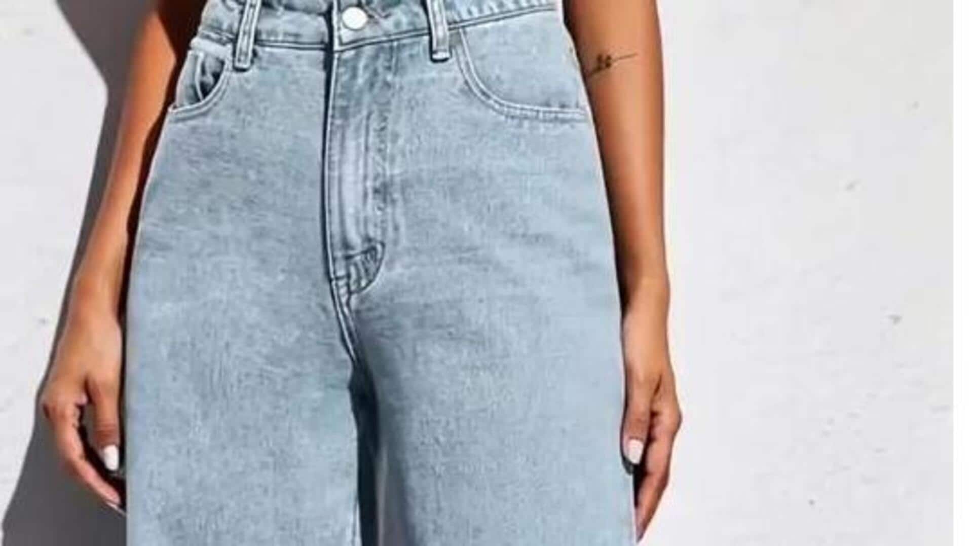 Gaya denim daur ulang untuk fesyen India yang cantik