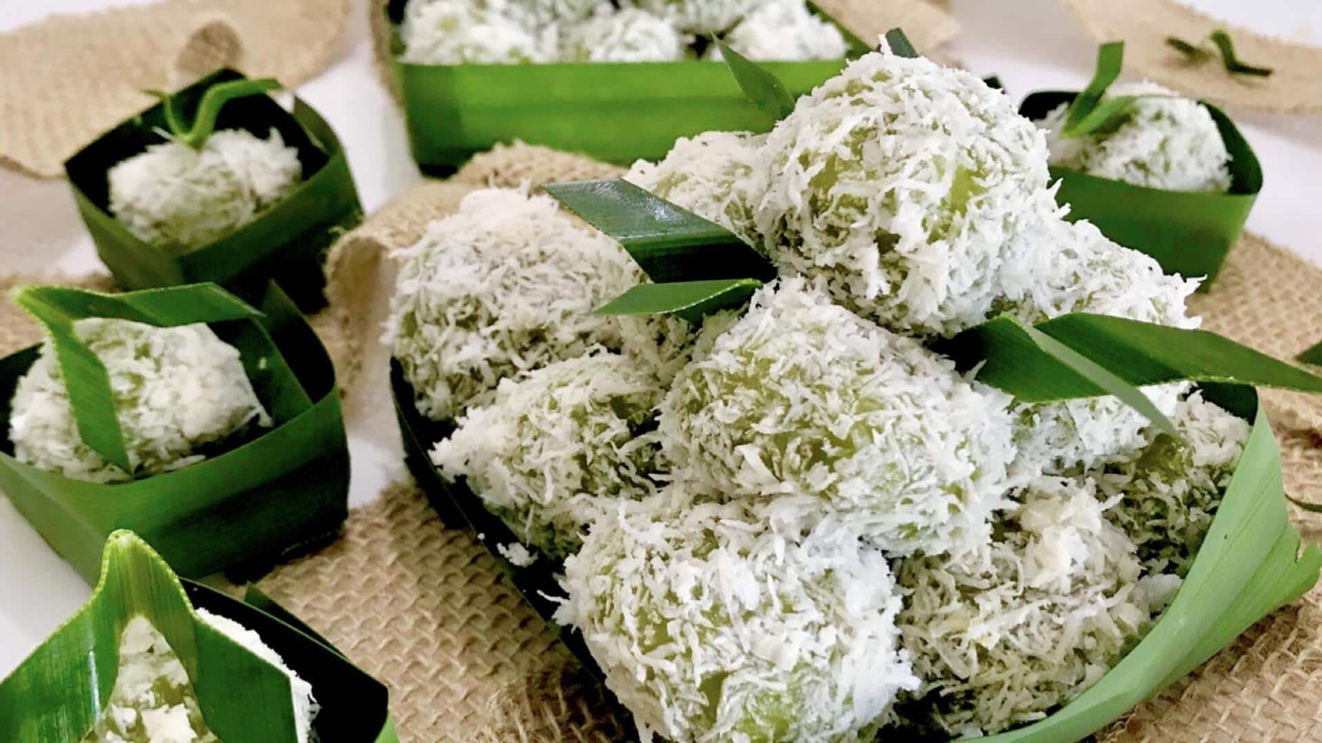 Kue dengan Perpaduan Ketan dan Pandan yang Wajib Dicoba