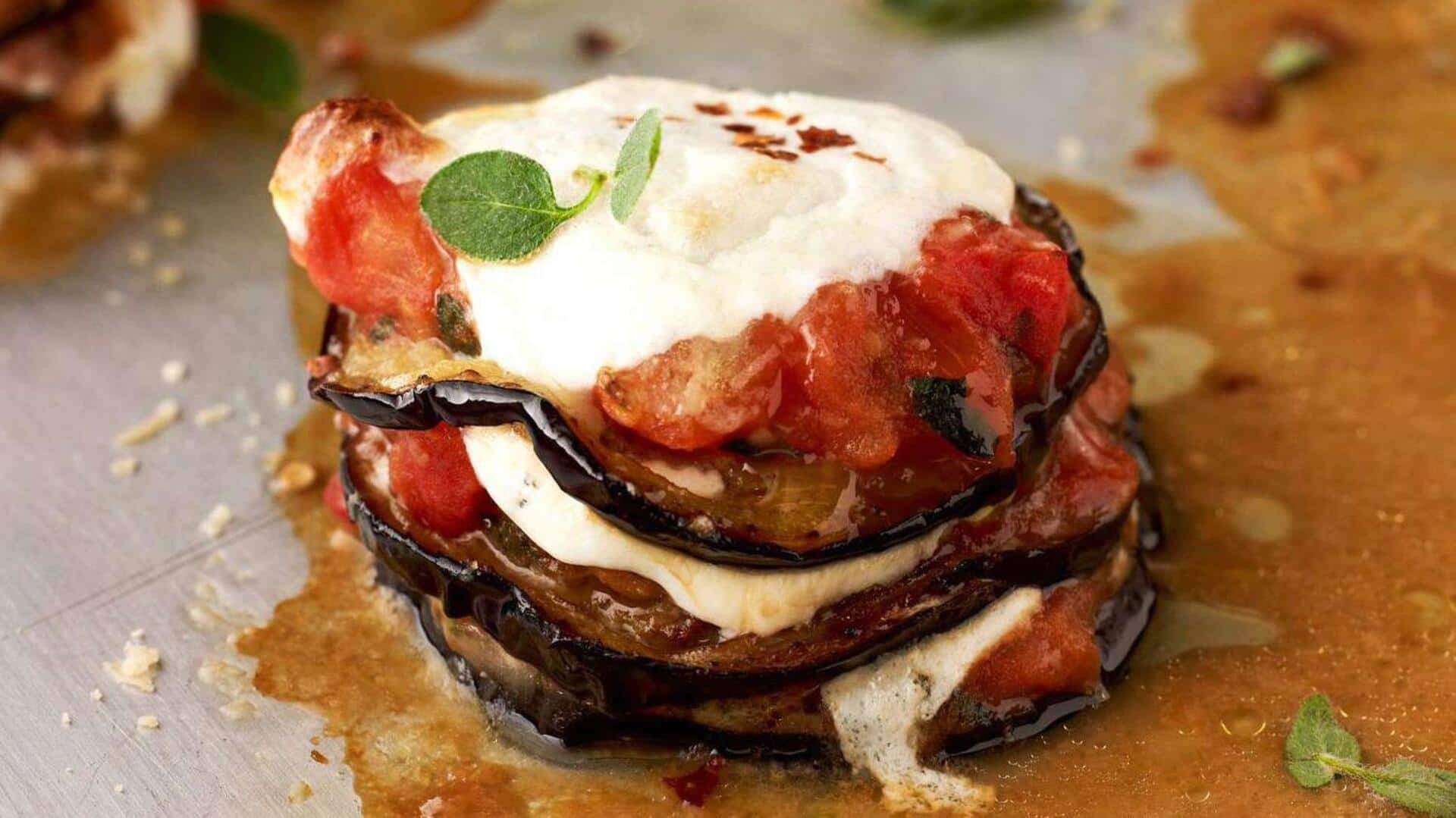 Panduan Dalam Menyajikan Eggplant Parmesan Stacks Ala Italia