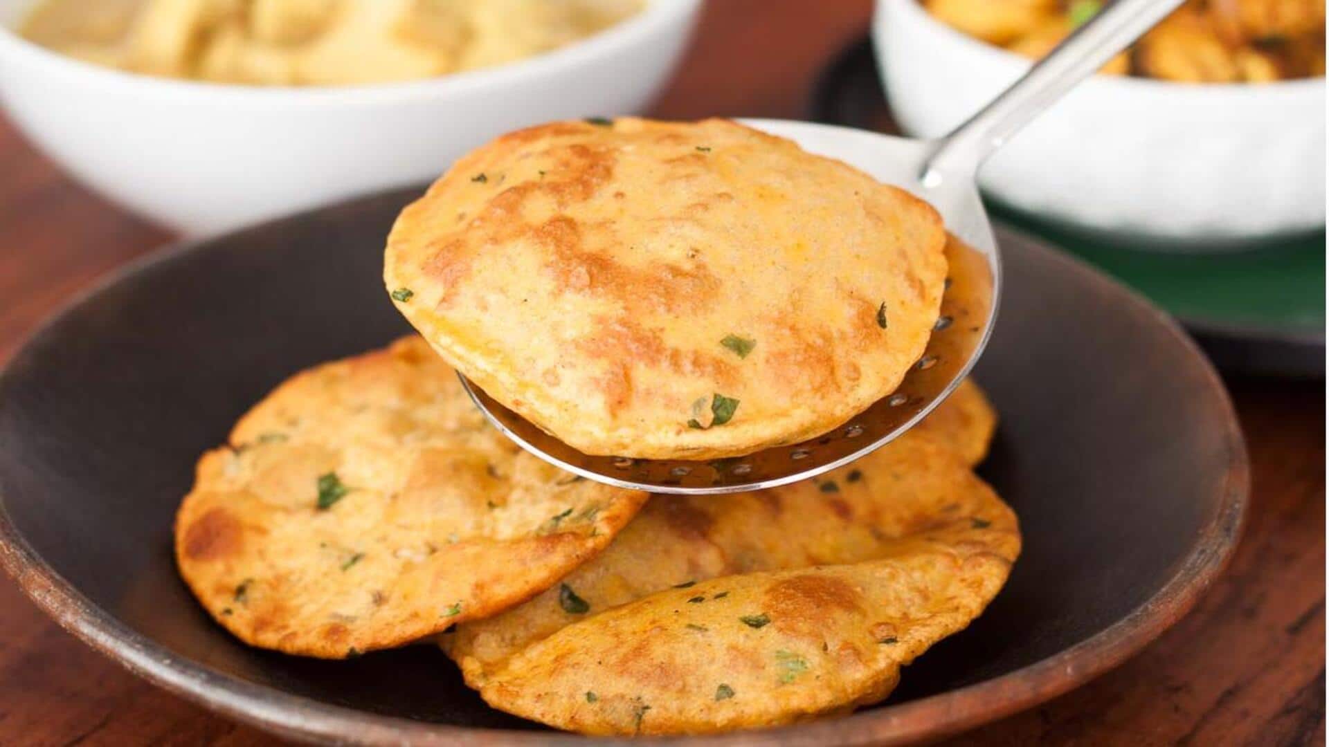 Seni dalam Membuat Puri, Roti Goreng India yang Menggugah Selera