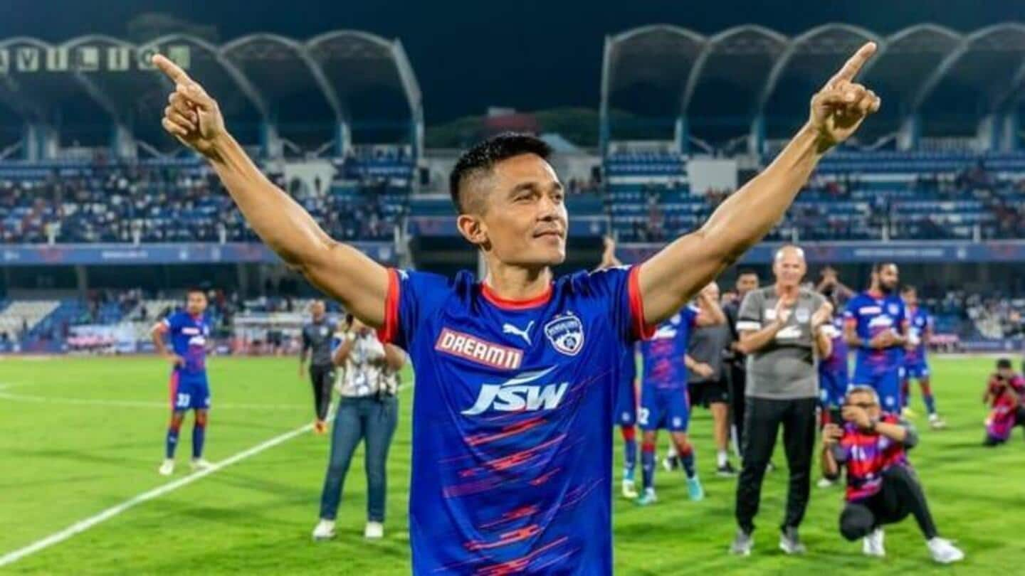 Rekor sepak bola India penting yang dipegang oleh Sunil Chhetri