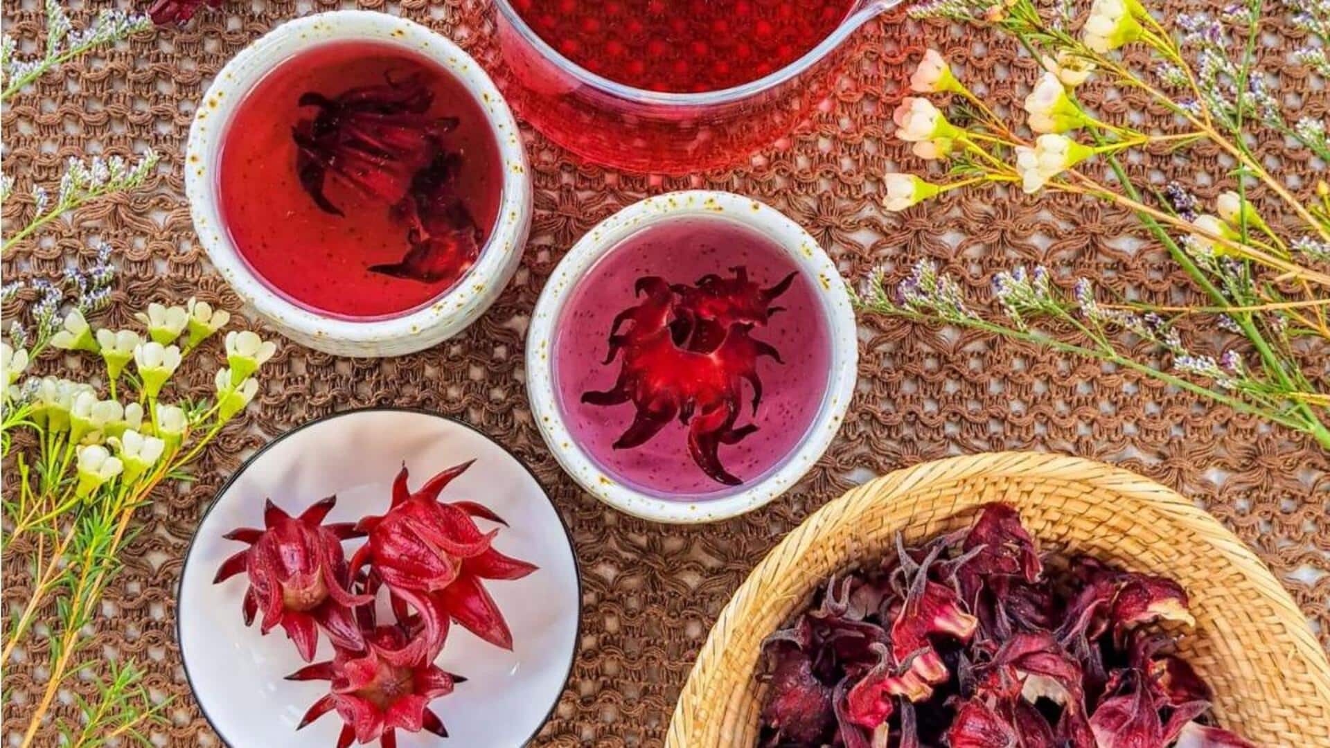 5 Penggunaan Mengejutkan dari Kelopak Rosella