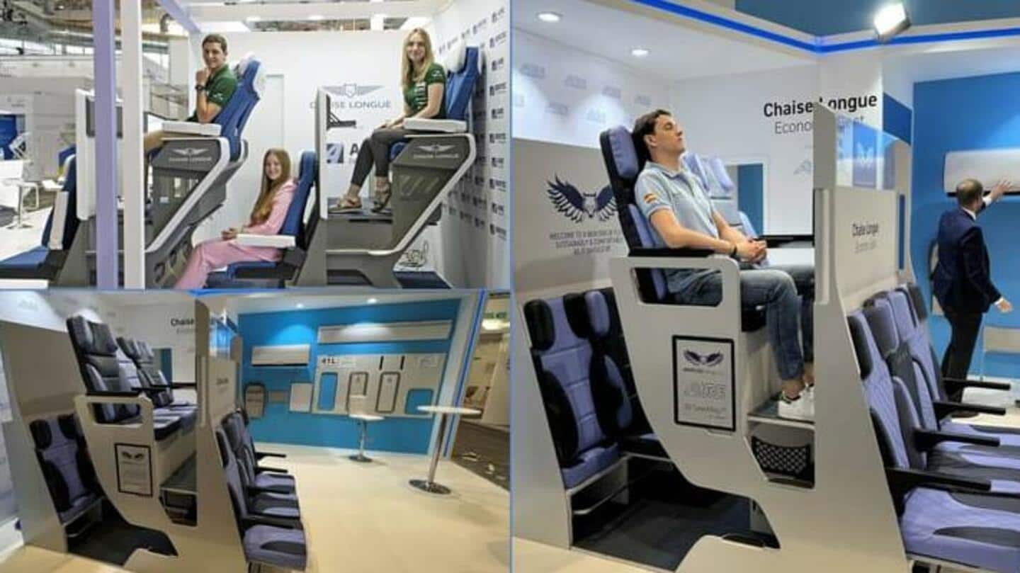 Kursi Dalam Pesawat Akan Dirancang Dengan Kursi Bertingkat? Simak Detailnya