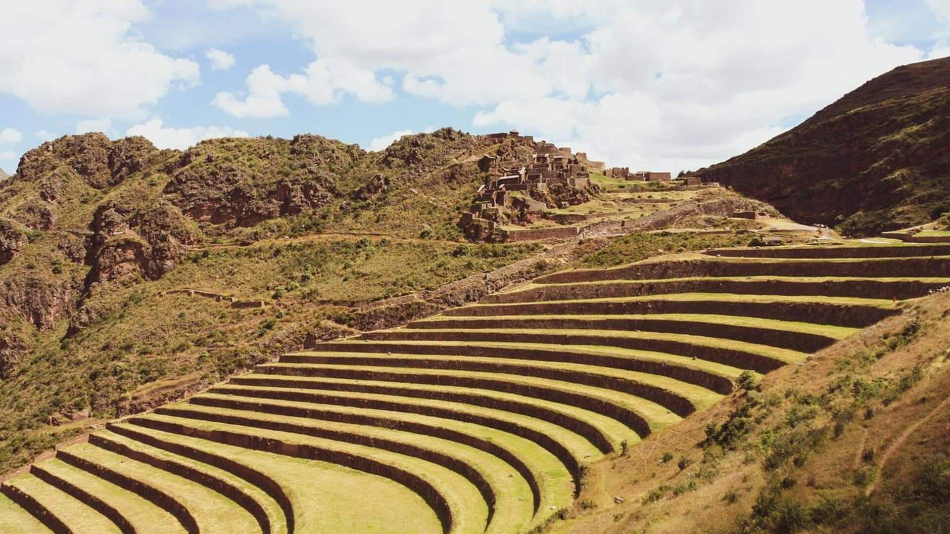 Menjelajahi Reruntuhan Inca Kuno di Pisac, Peru