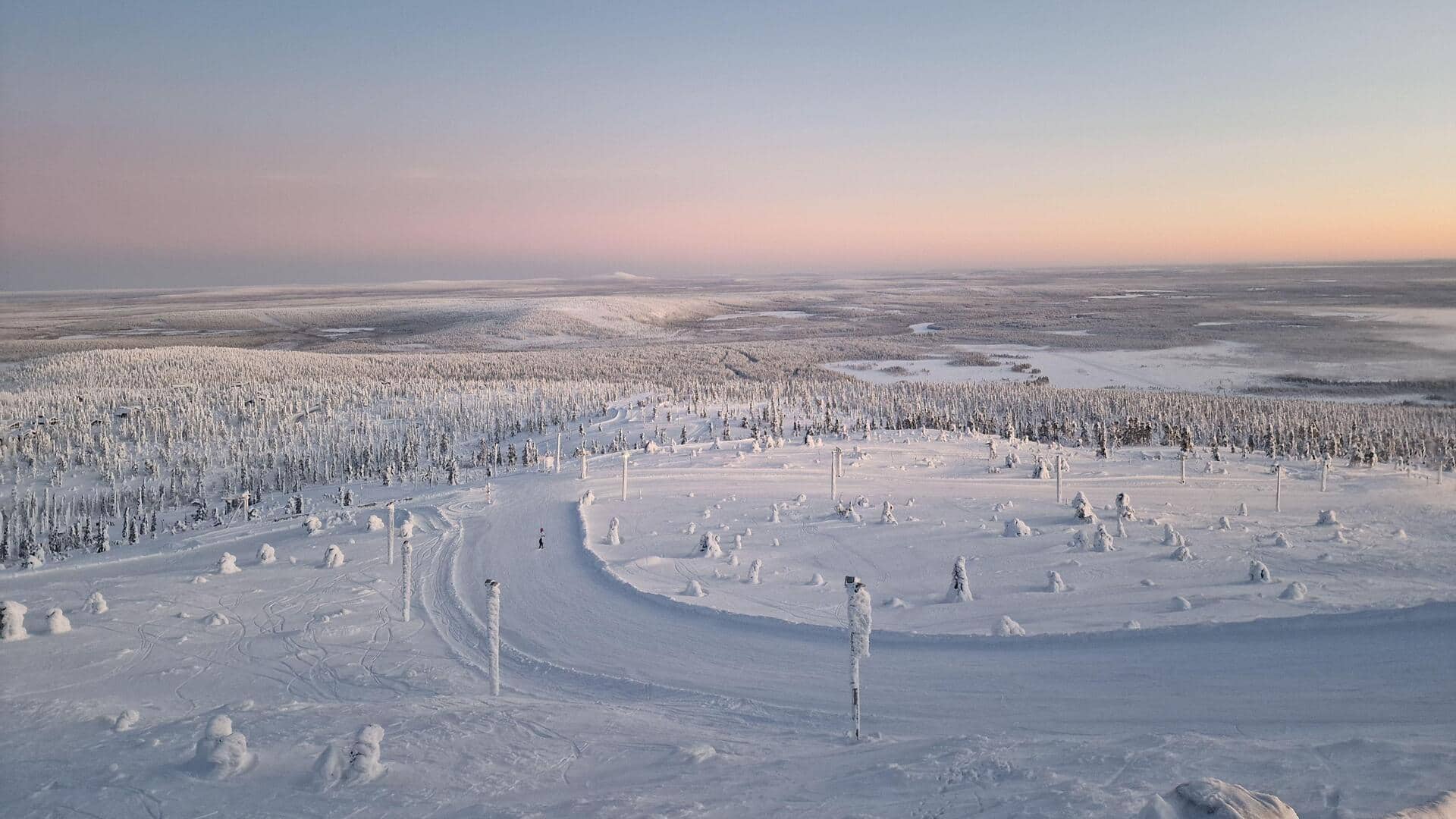 Air Terjun Tersembunyi dan Jalur Pendakian di Rovaniemi