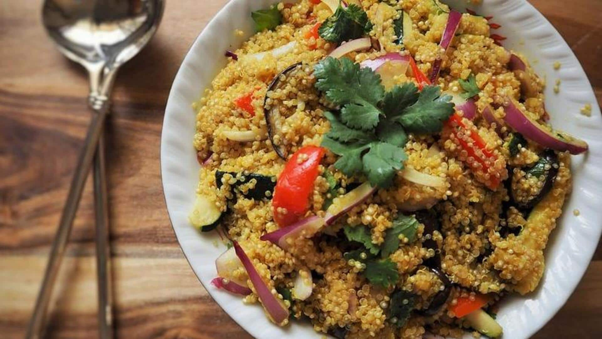 Tempe dan Quinoa Kelapa ala Indonesia: Panduan memasak praktis