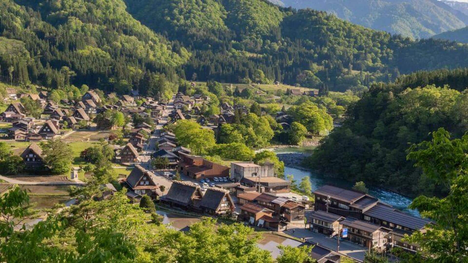 Menjelajahi Desa Pegunungan Terpencil di Jepang