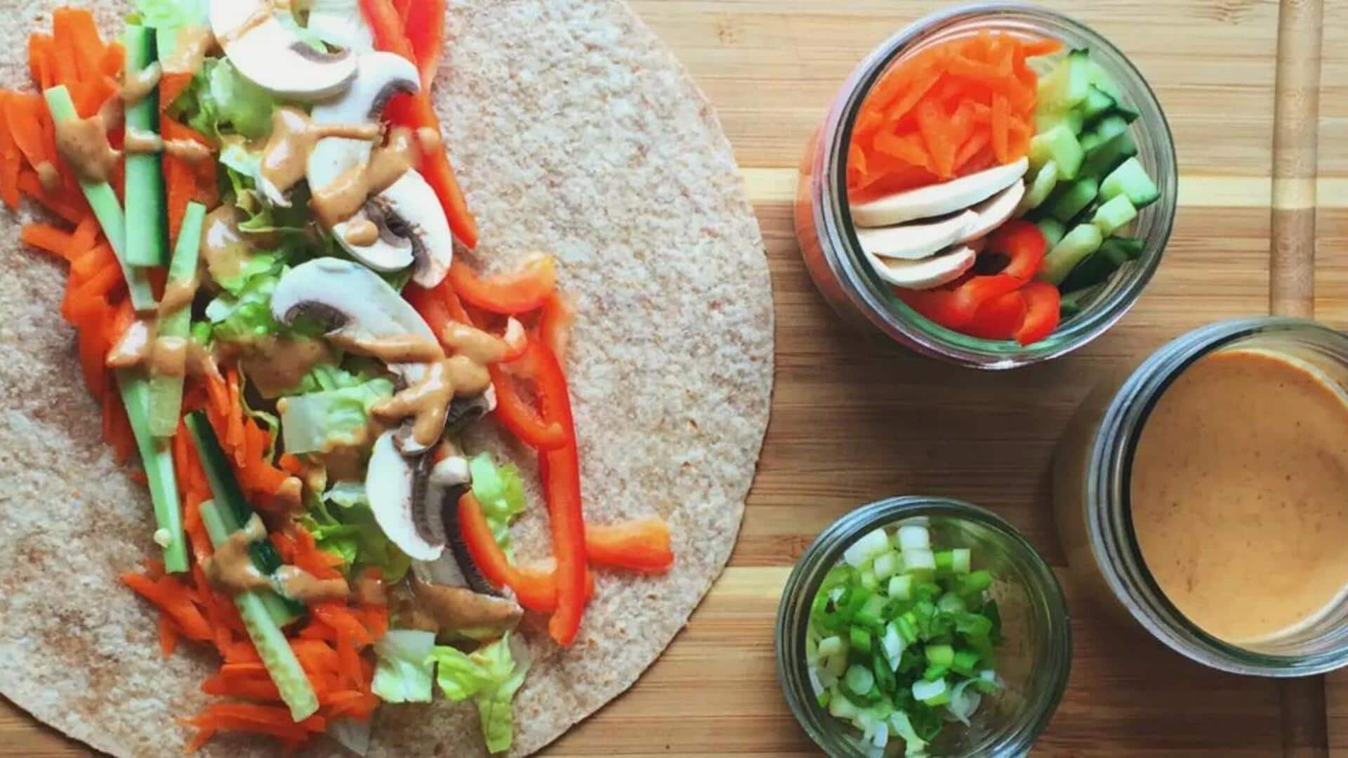 Lima Kreasi Vegan Thai Wrap yang Wajib Anda Cicipi