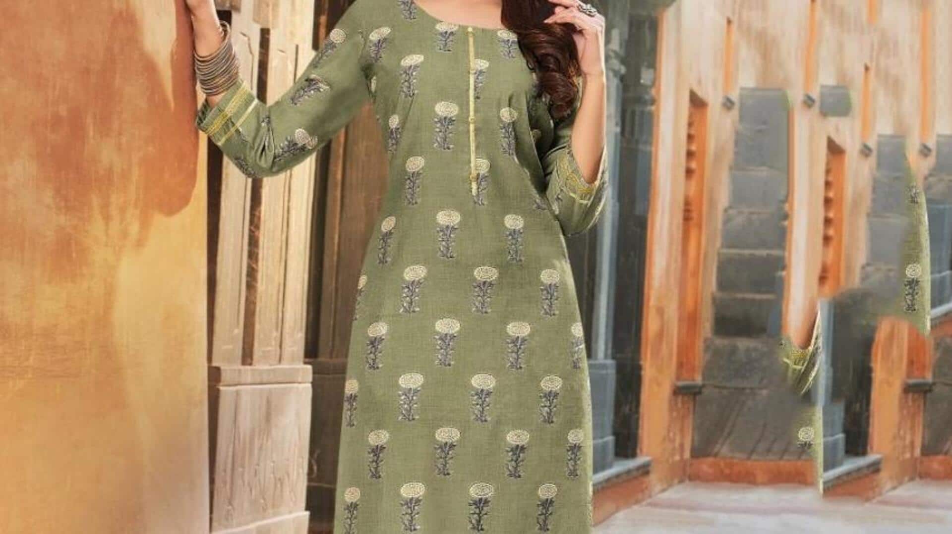 Gaya musim hujan dengan kurti: Pilihan elegan dan fungsional