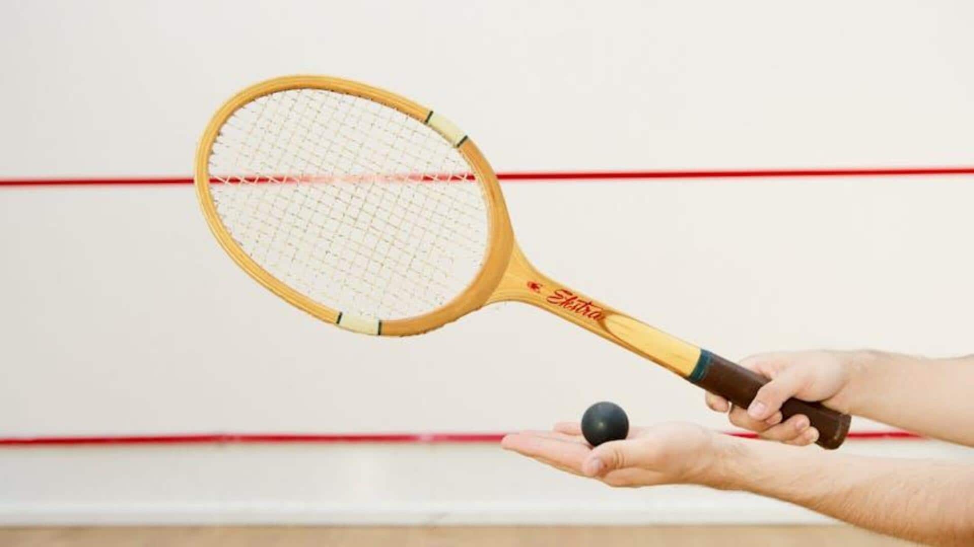 Mengapa squash menggunakan bola double yellow-dot?