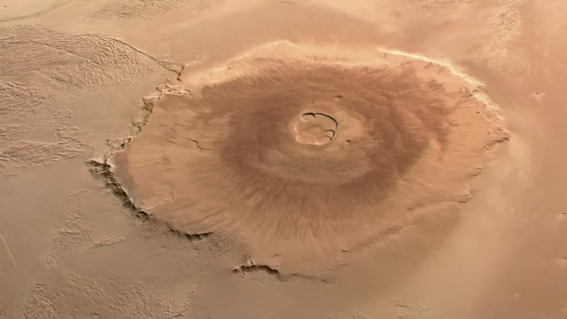 Evolusi Tak Terduga: Proses Pertumbuhan Gunung Tertinggi di Mars Evolusi Tak Terduga: Proses Pertumbuhan Gunung Tertinggi di Mars