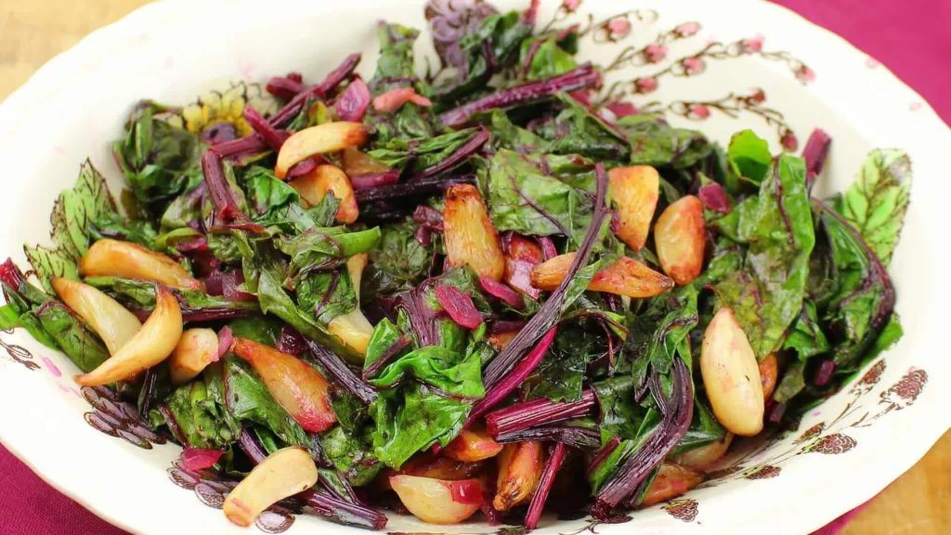 5 Resep Terbaik dengan Bahan Dasar Daun Bit