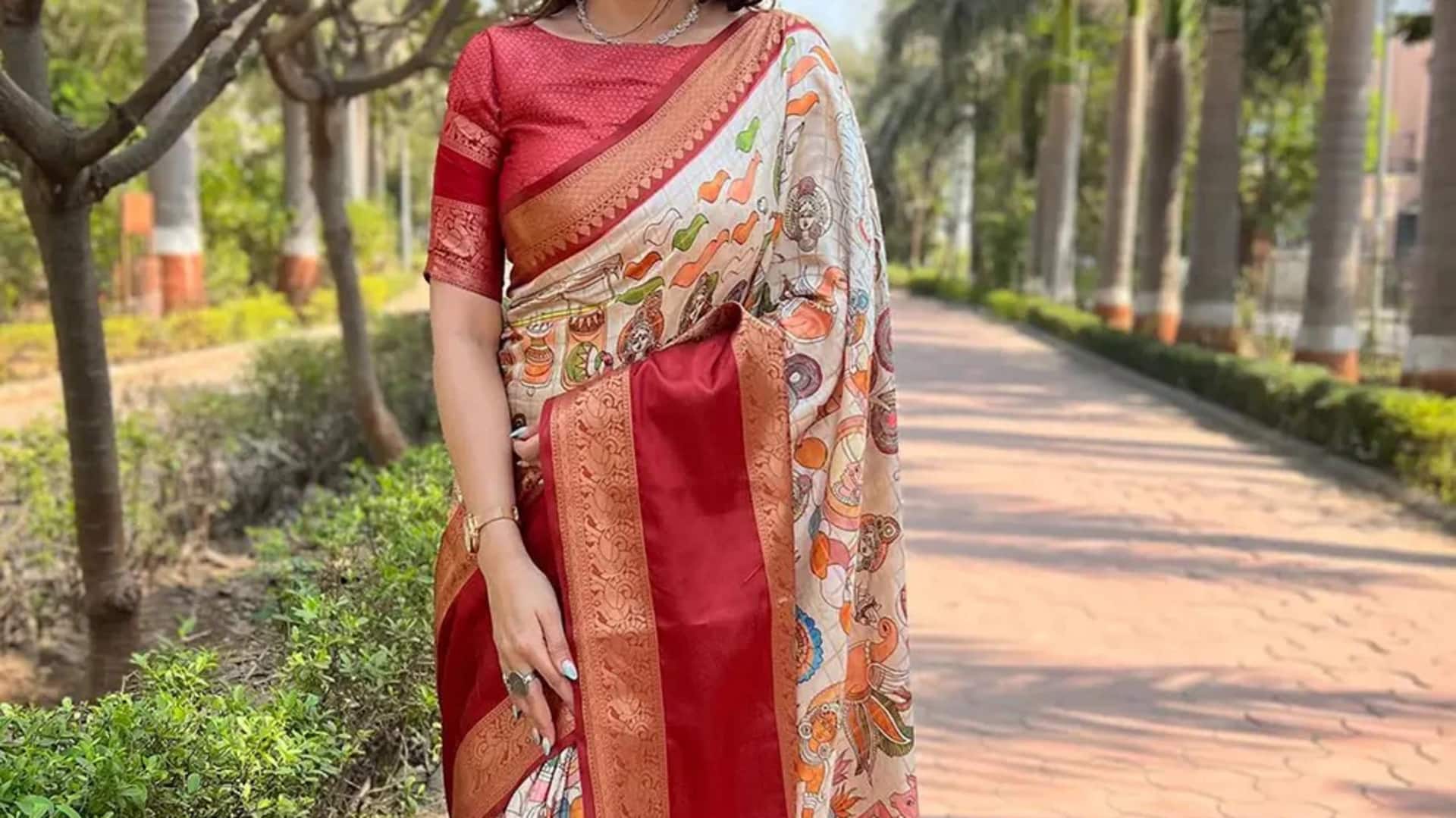 Menemukan kembali elegansi India dengan gaya draping sari kontemporer