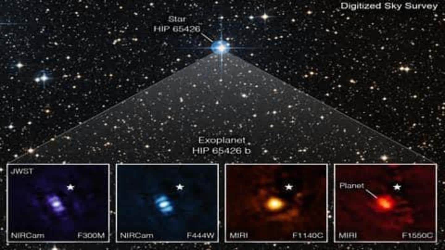 Teleskop James Webb potret planet luar surya dengan penuh detail