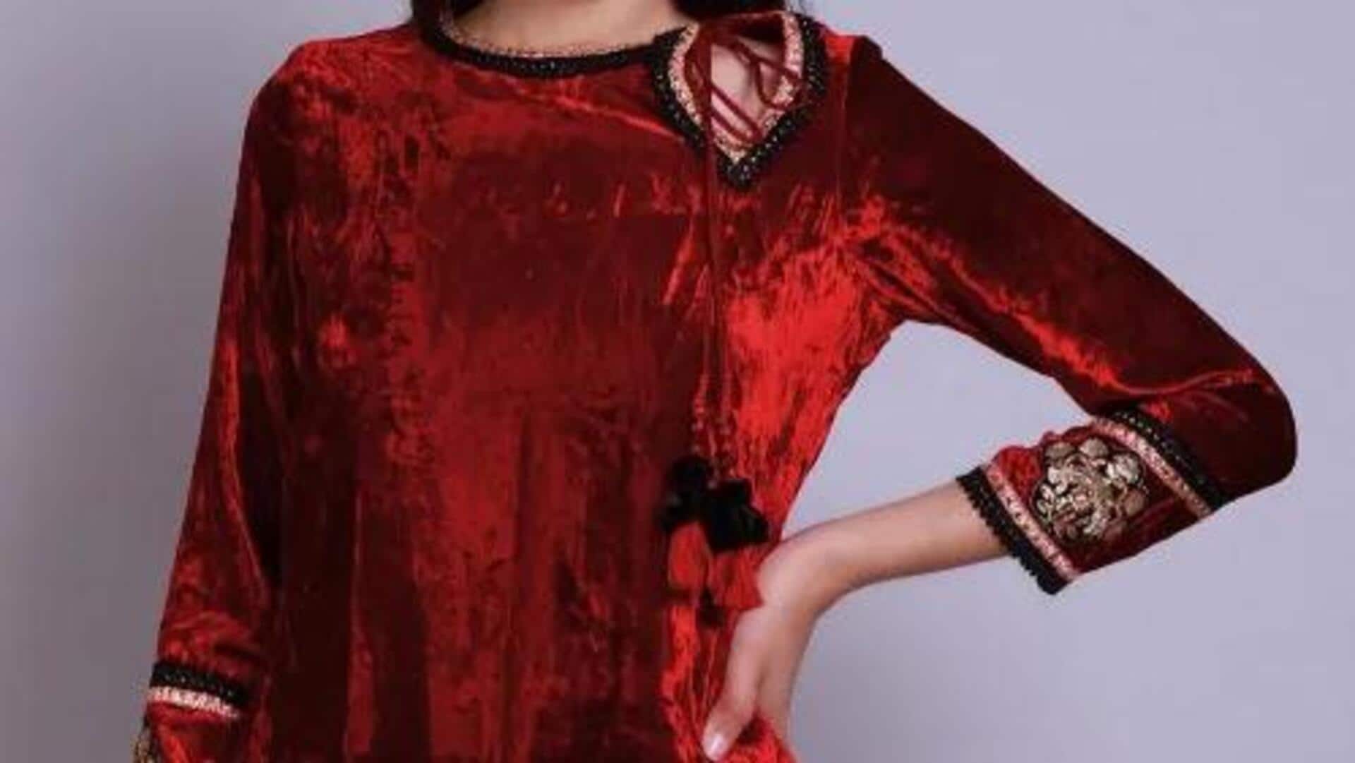 Kain beludru: Elegansi baru dalam busana perayaan India
