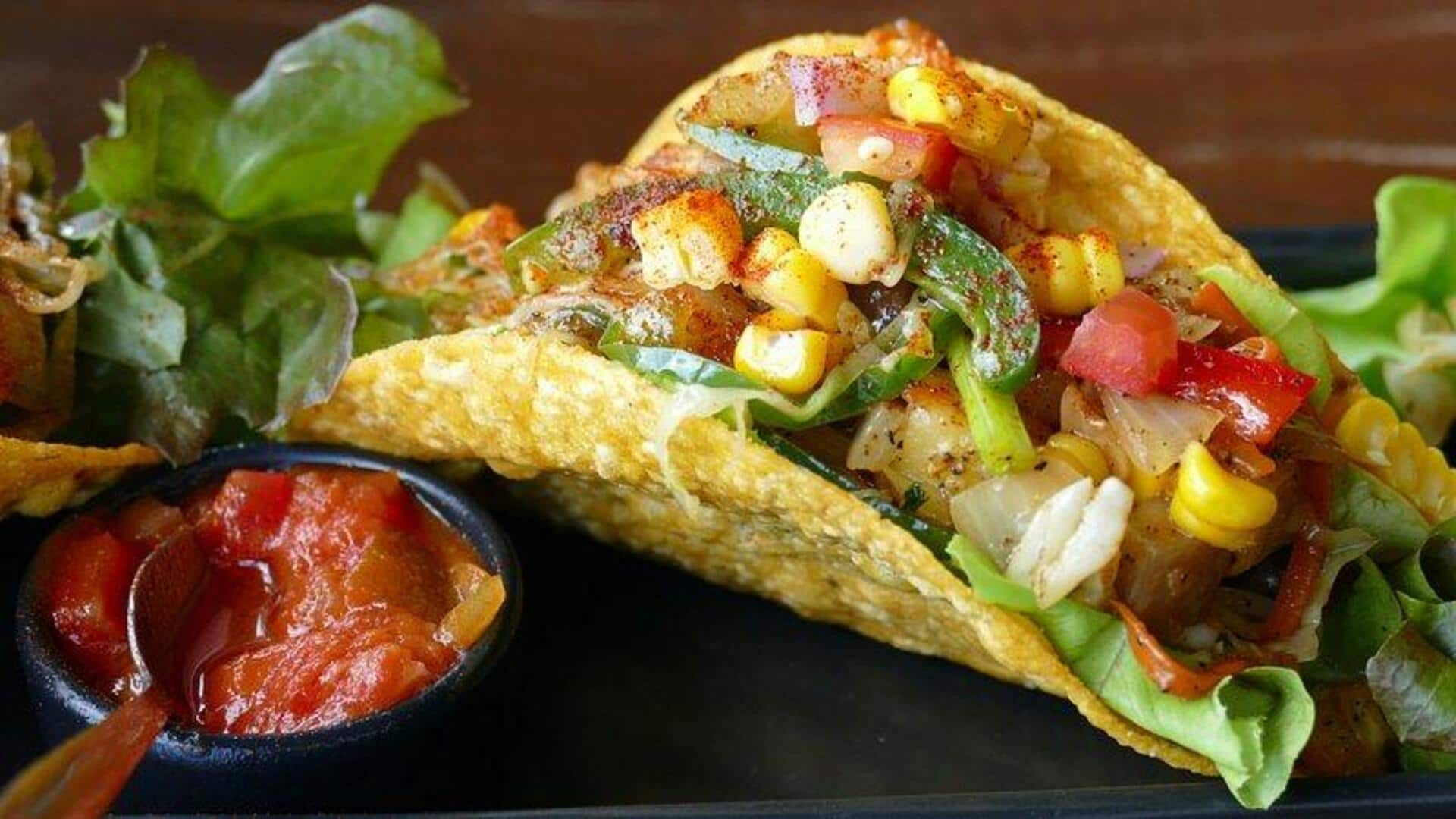 Panduan membuat taco vegetarian ala Meksiko