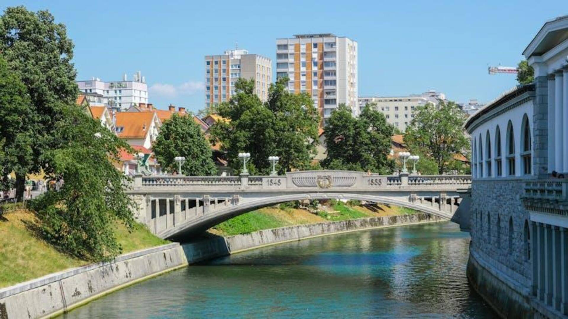 Menemukan Jembatan Naga dan Gang Grafiti di Ljubljana