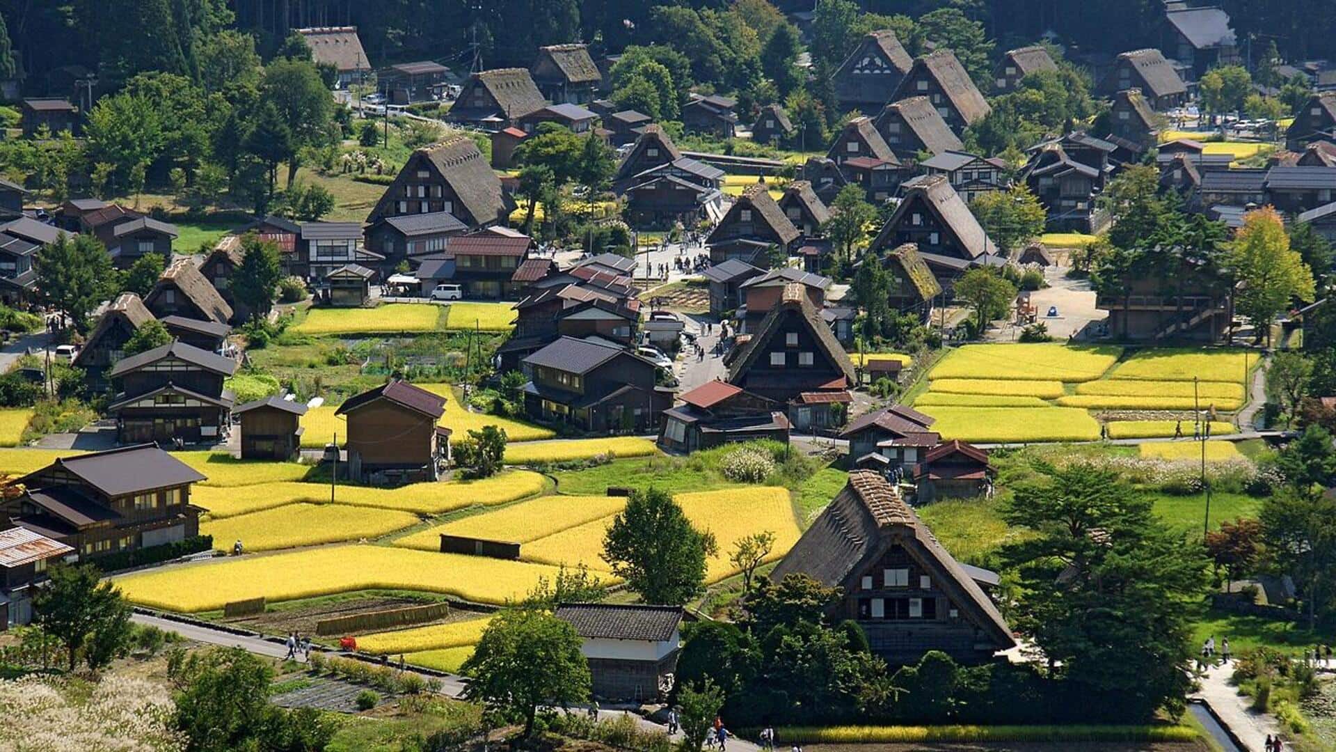 Mengunjungi Desa-Desa yang Damai di Jepang