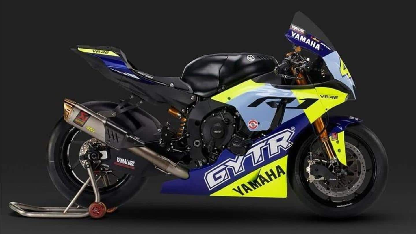 Yamaha R1 GYTR VR46 Tribute memberi penghormatan kepada Valentino Rossi