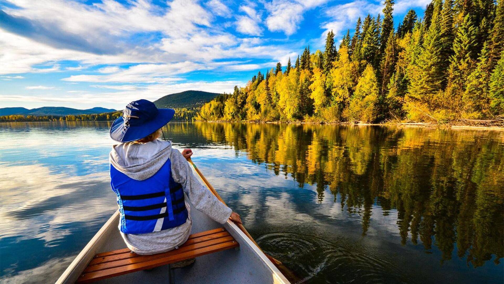 Lima Rute Kano Yang Indah Di British Columbia