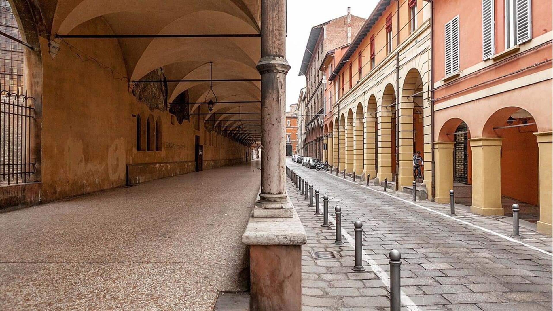 Mengunjungi Portiko-Portiko Bersejarah di Bologna, Italia