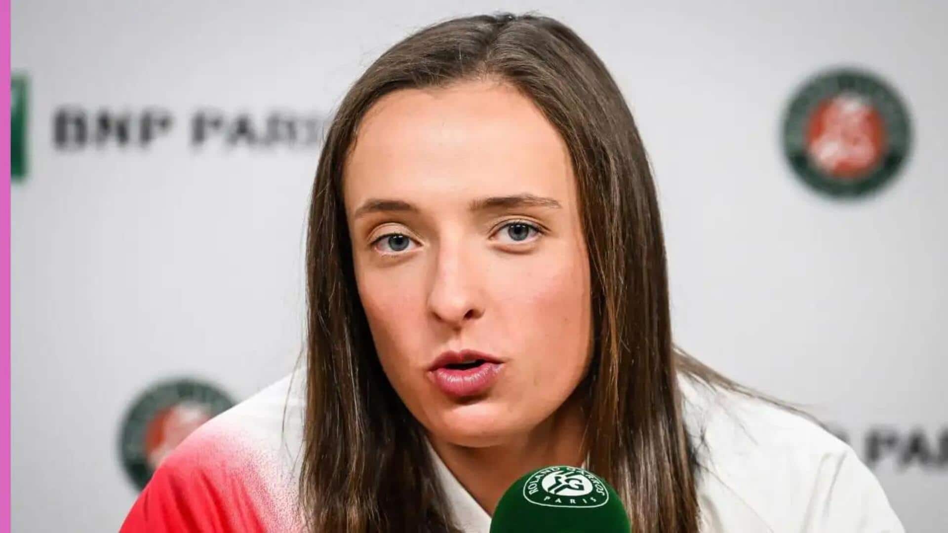Iga Swiatek Mempertahankan 26 Kemenangan Beruntun di French Open Iga Swiatek Mempertahankan 26 Kemenangan Beruntun di French Open