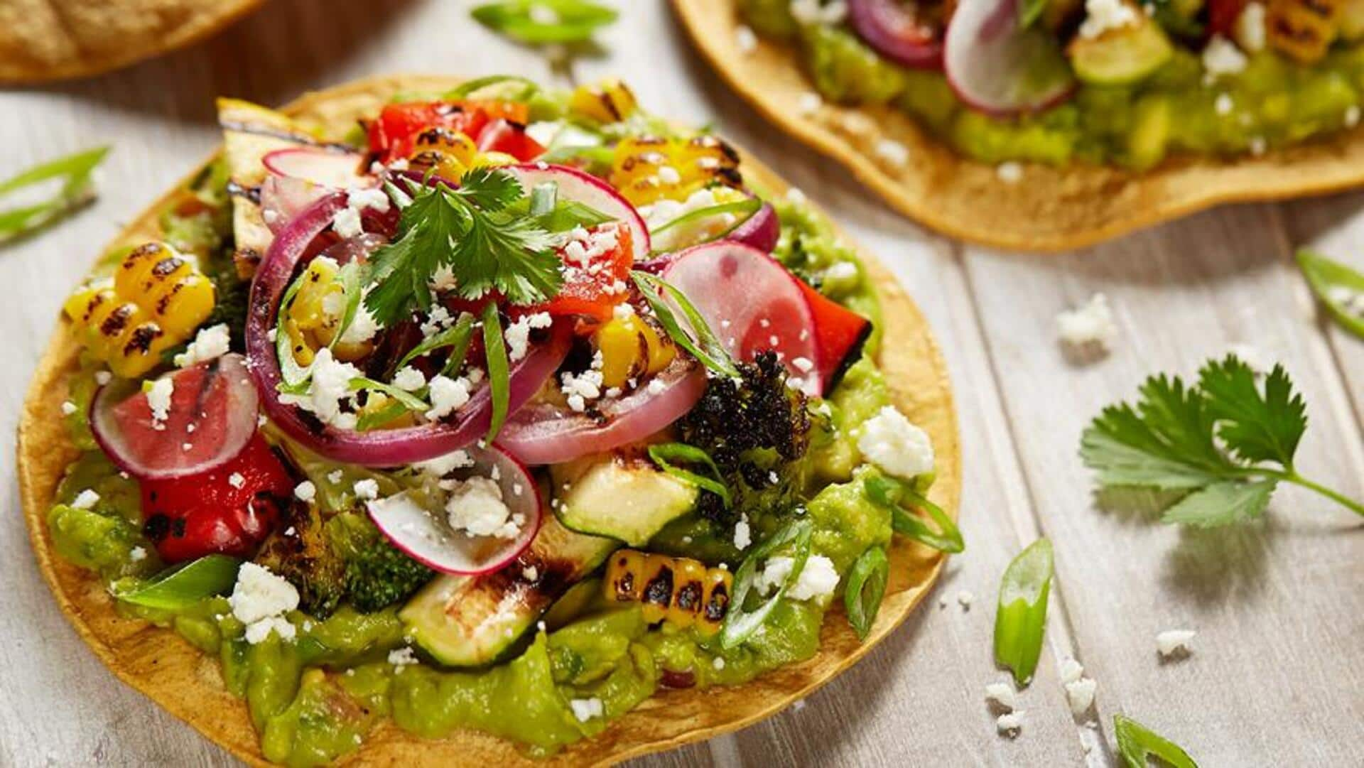 Resep Sederhana Tostadas Vegetarian Ala Meksiko