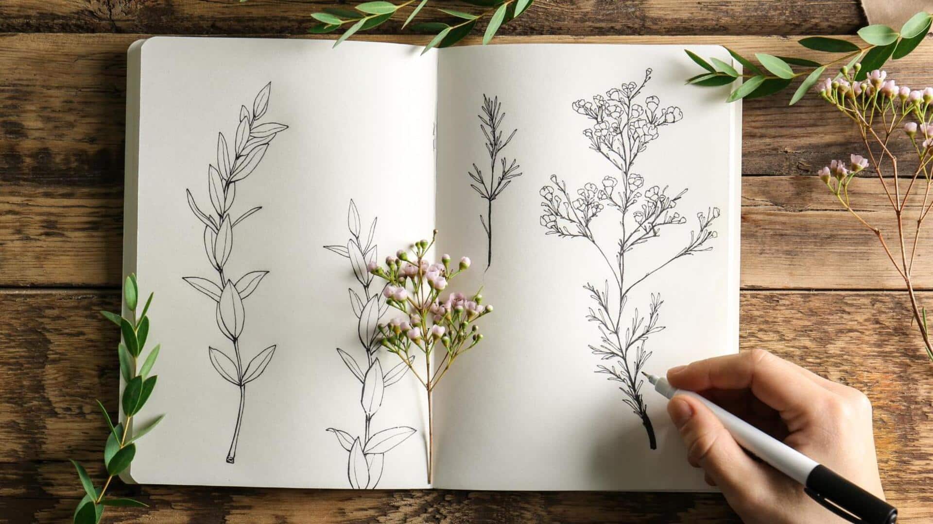 Meningkatkan Ilustrasi Botani dengan Teknik Sketsa Observasional