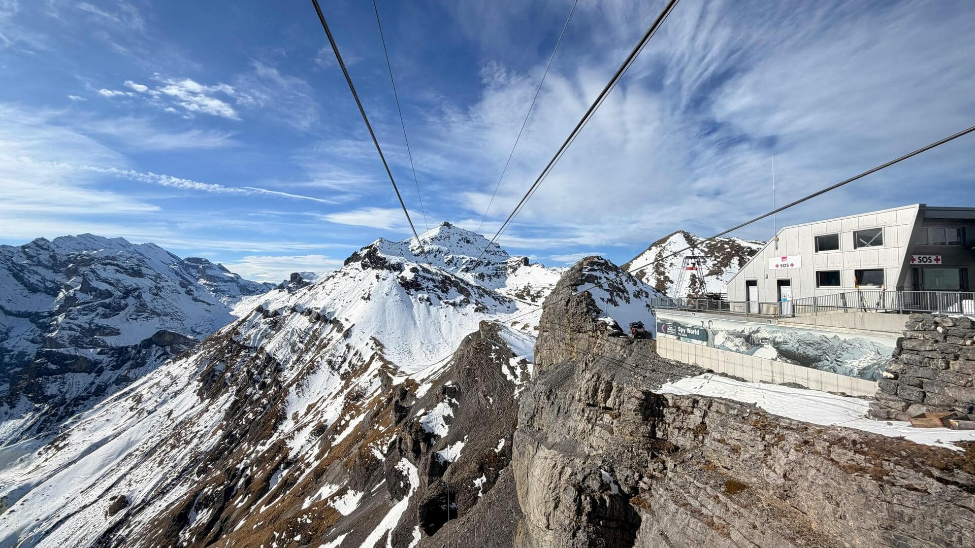Lima Kereta Gantung Menawan di Swiss