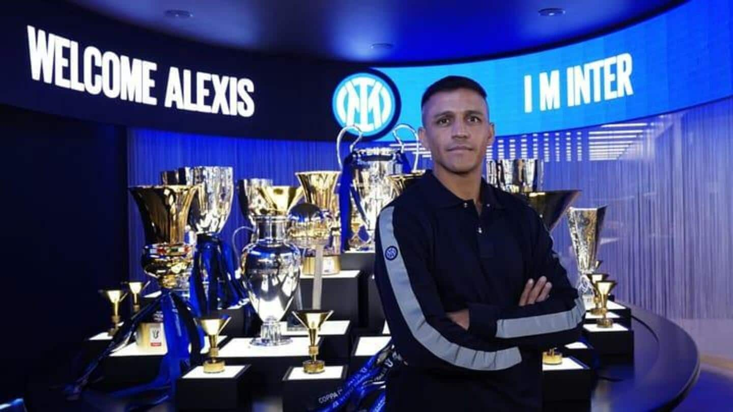 Alexis Sanchez Kembali Menandatangani Kontrak Dengan Inter Milan: Statistiknya