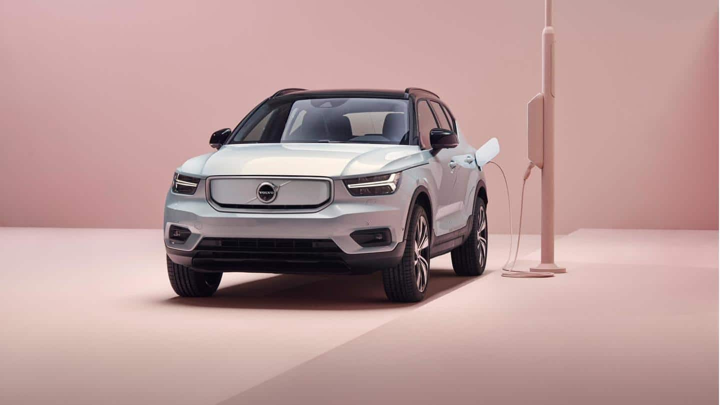 Volvo XC40 Recharge 'buatan India' diluncurkan dari jalur perakitan