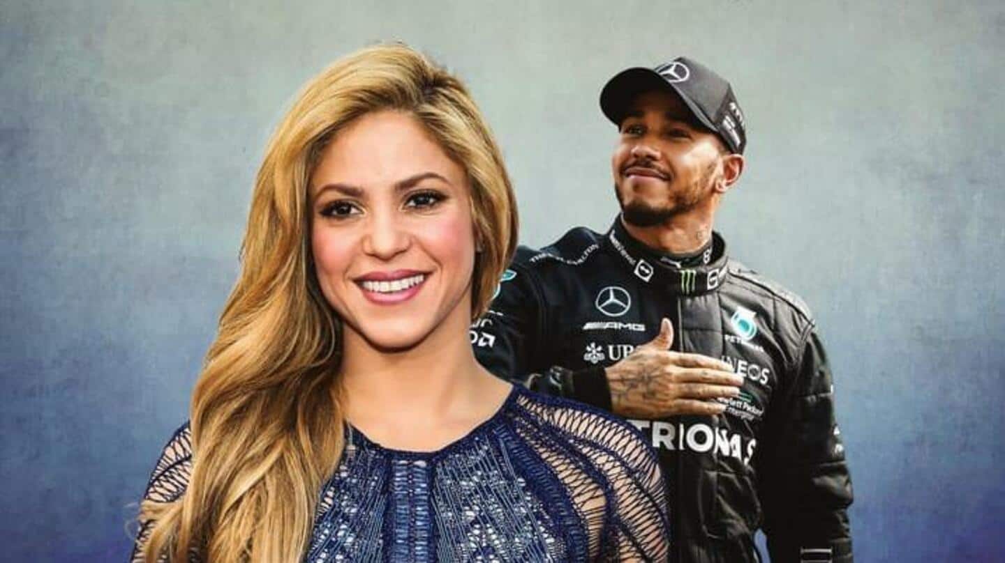 Rumor Kencan Antara Shakira-Lewis Hamilton Setelah Beberapa Kali Tertangkap Kamera Jalan-Jalan Bersama