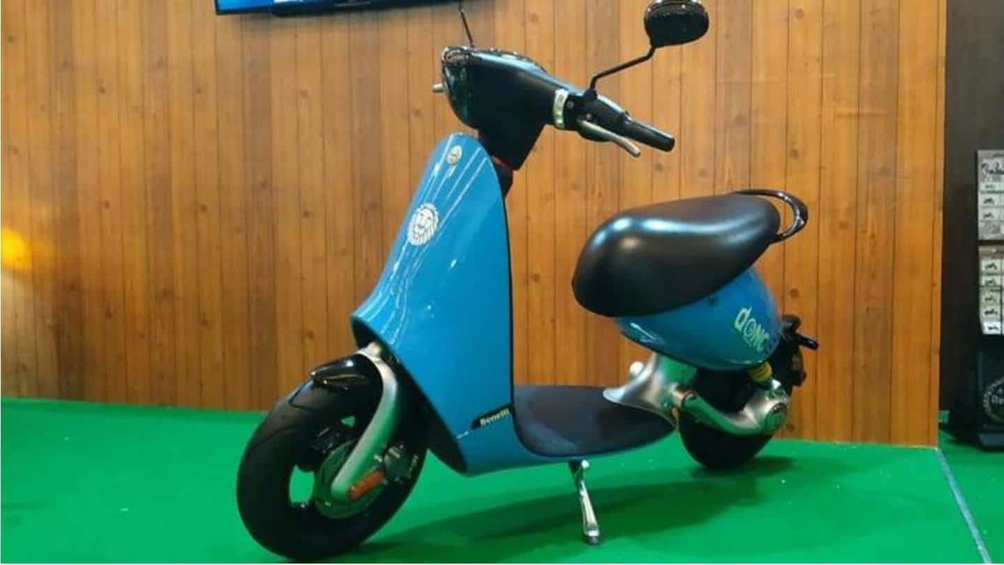 Bermodel unik, skuter listrik Benelli Dong diluncurkan di Indonesia
