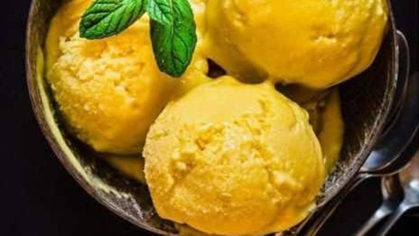 Cara membuat es krim mangga yang lezat di rumah