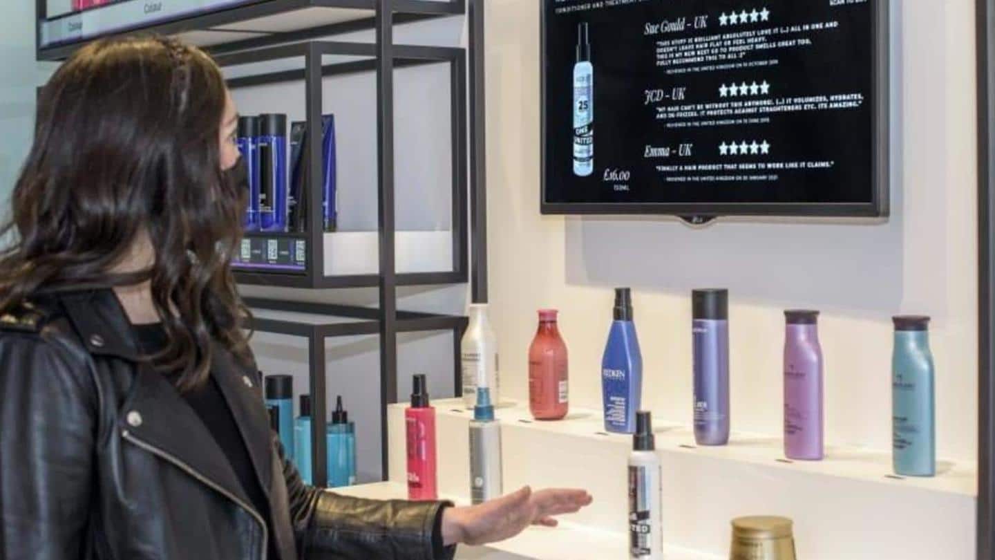 Pelanggan dapat 'menunjuk produk' dan mengetahui detailnya Pelanggan dapat 'menunjuk produk' dan mengetahui detailnya