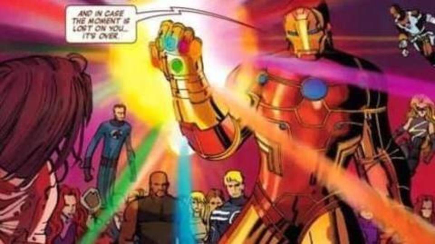 Iron Man yang selamatkan dunia Iron Man yang selamatkan dunia