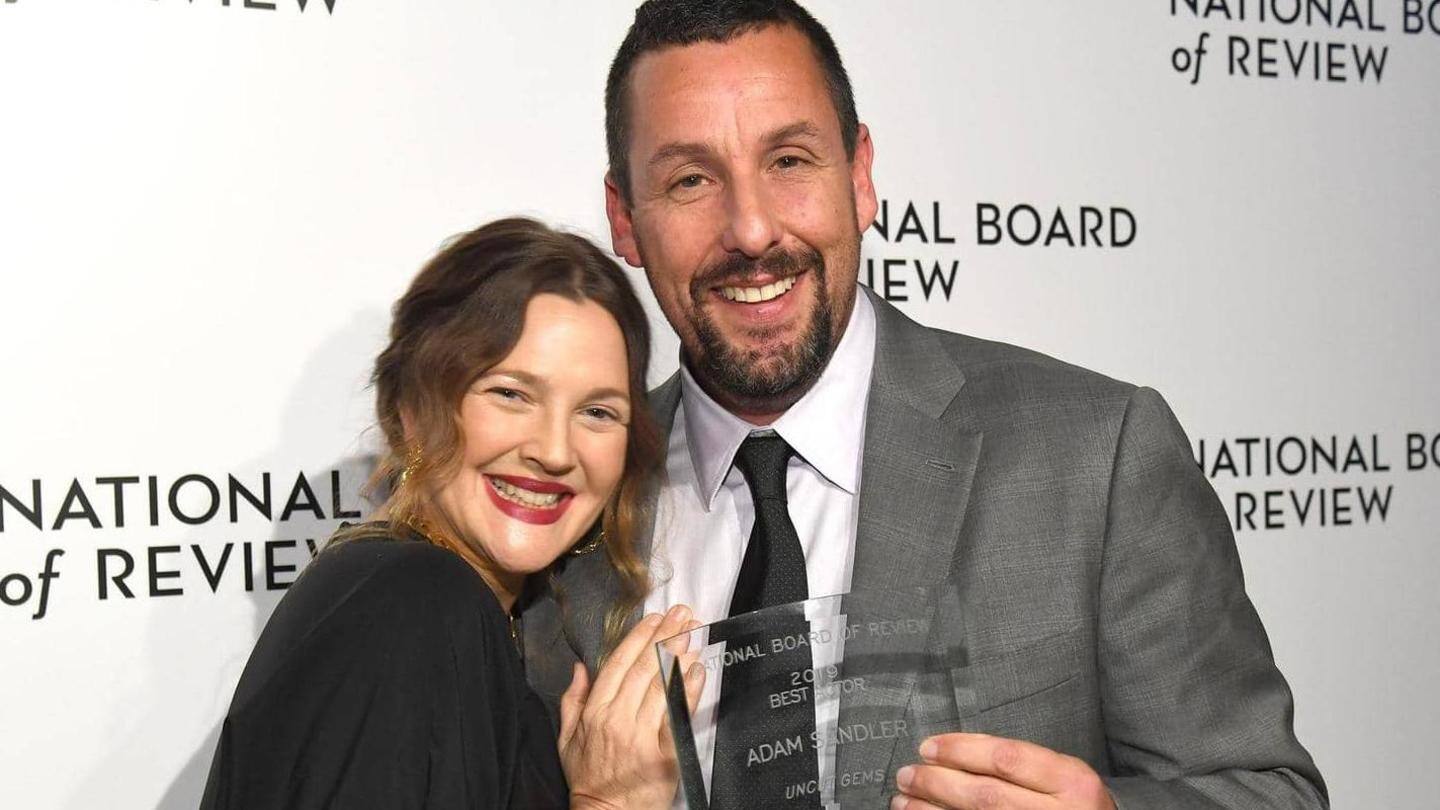 Adam Sandler dan Drew Barrymore bakal main film bareng untuk keempat kalinya?