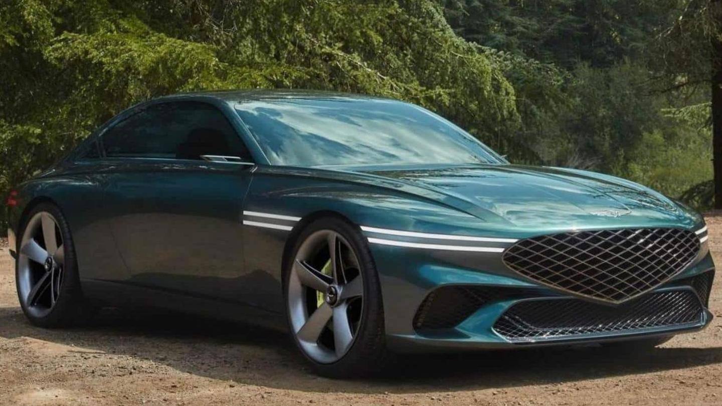 Genesis X hadirkan konsep sedan listrik masa depan