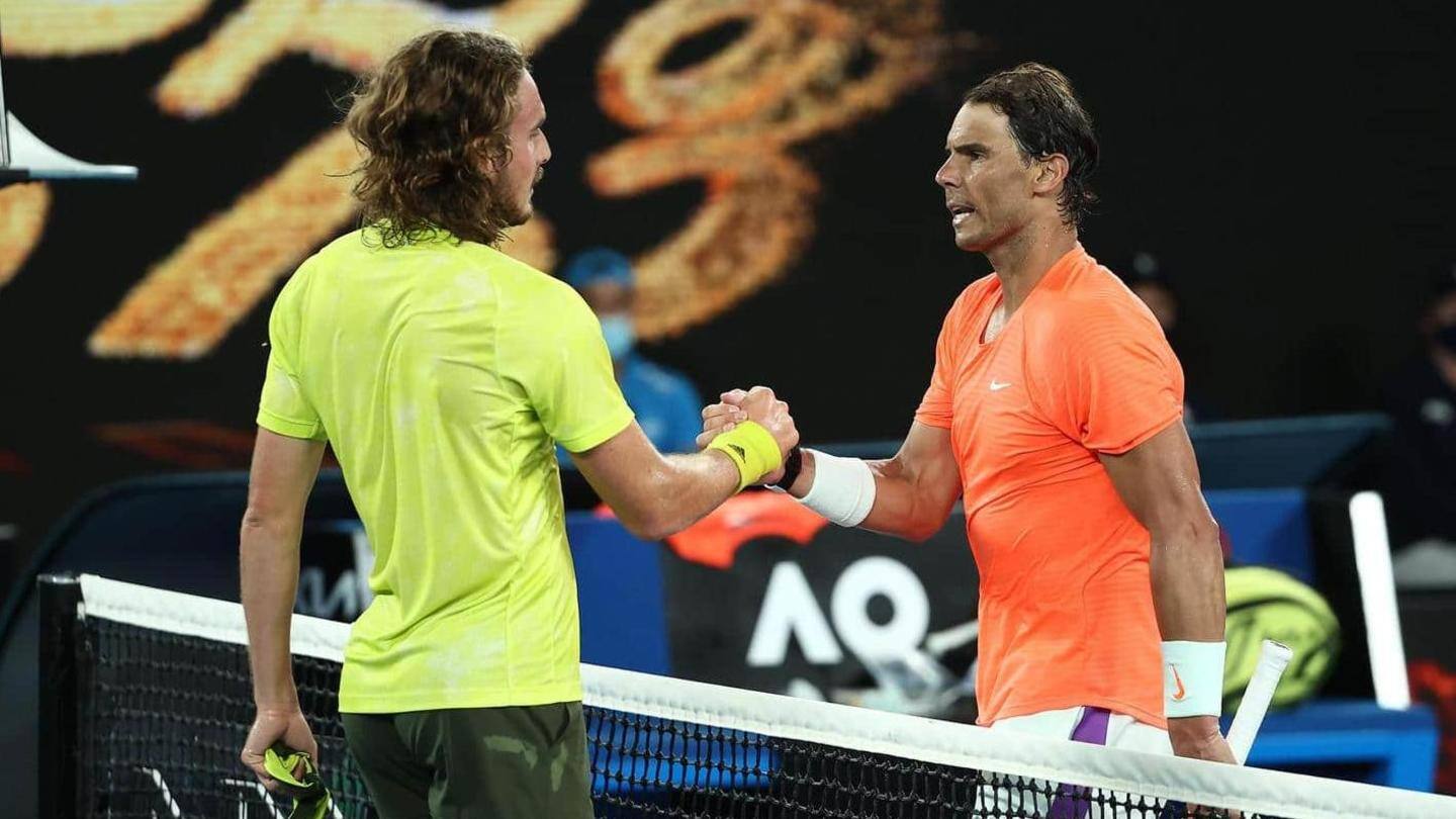 Australian Open: Tsitsipas kejutkan Nadal dalam drama lima set dan lolos ke semifinal