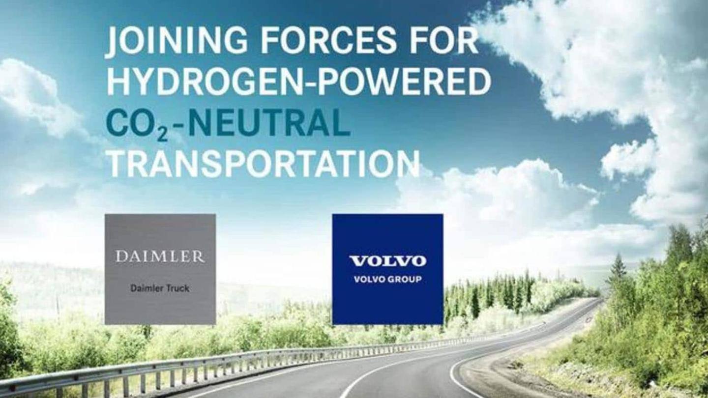 Daimler Truck AG dan Volvo Group gagas usaha bersama sel bahan bakar