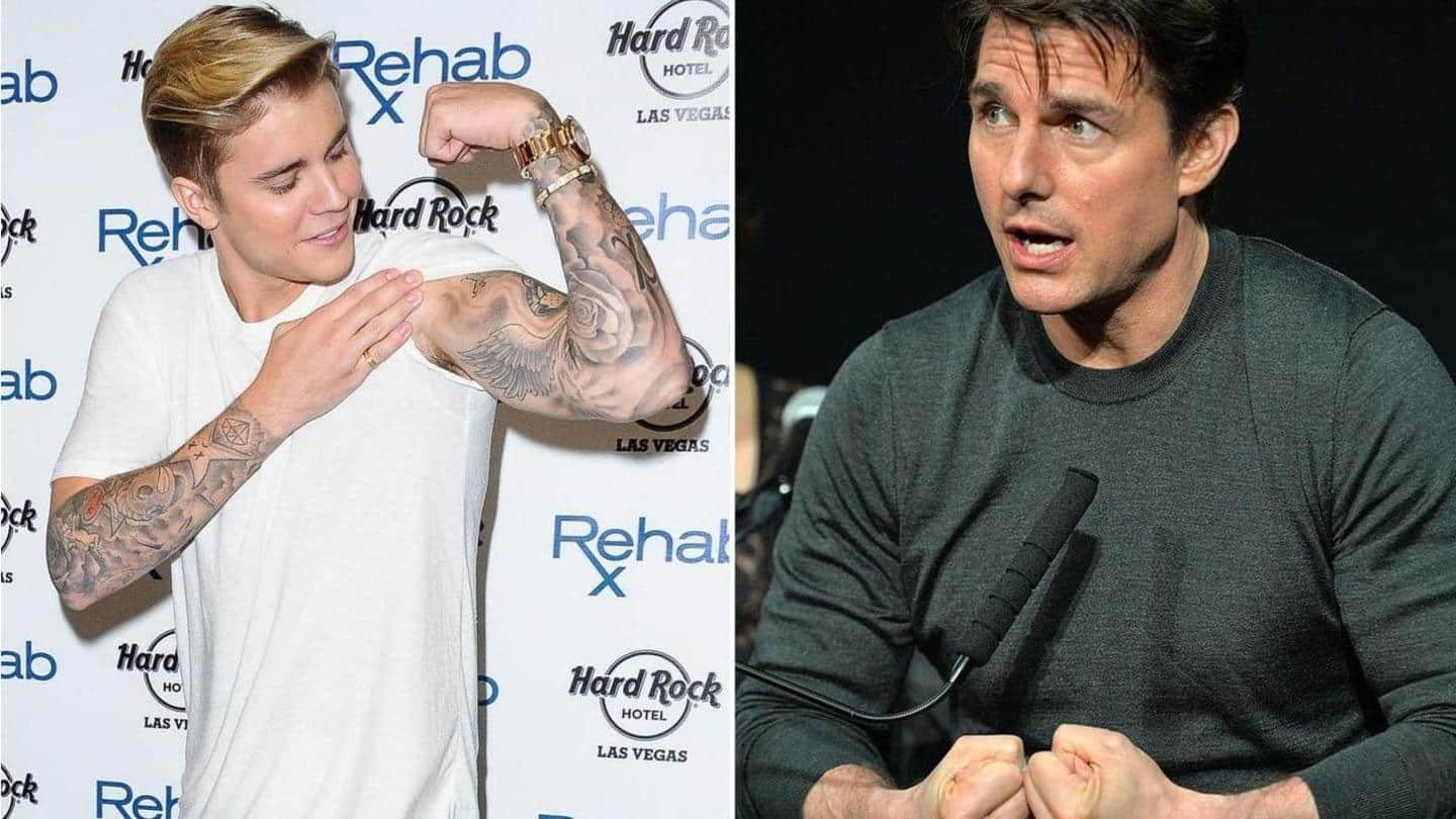 Justin Bieber tantang Tom Cruise, unggah foto ala Rocky di ring MMA