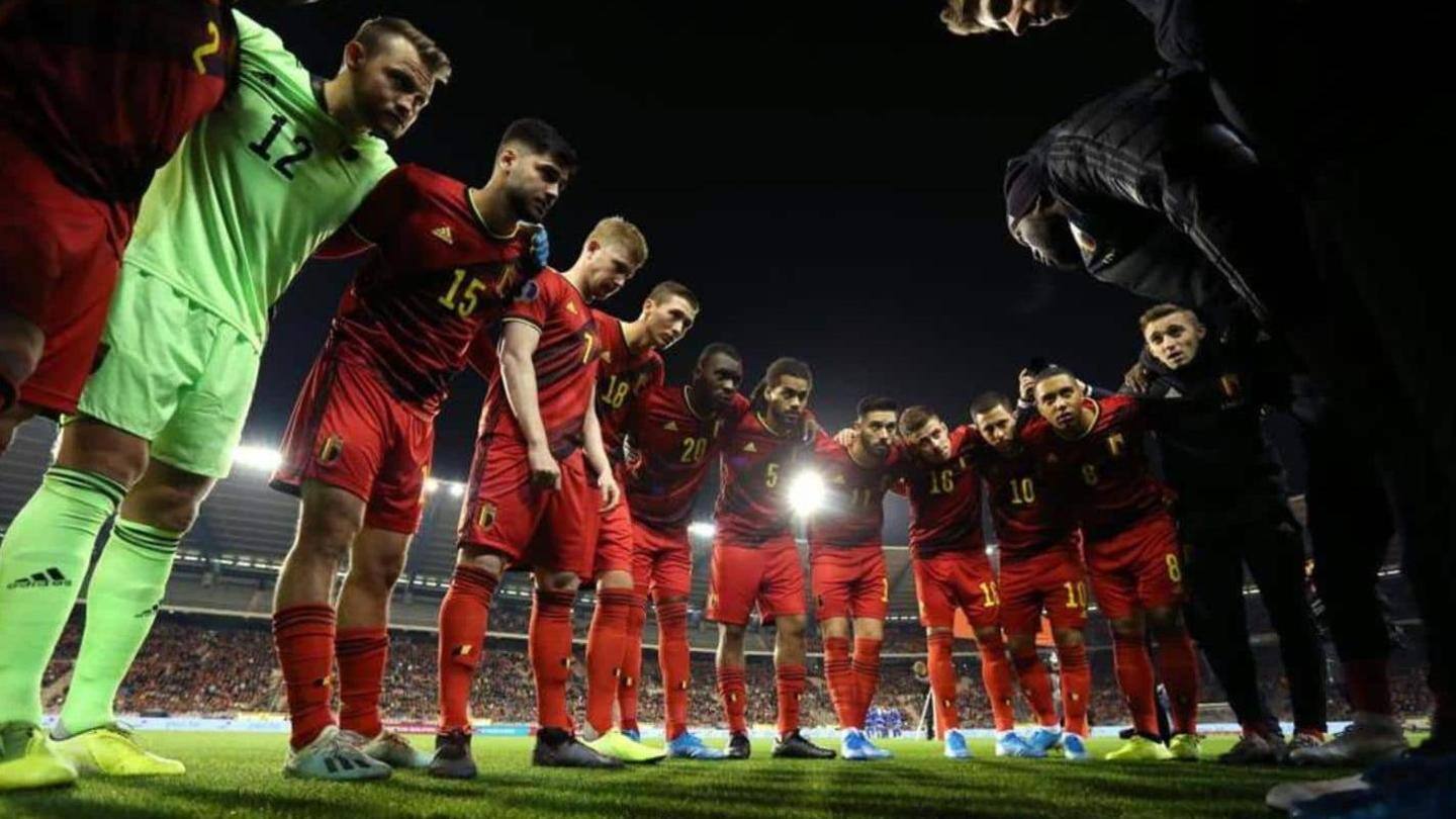 Belgia dinobatkan sebagai Tim FIFA Tahun Ini selama tiga tahun berturut-turut