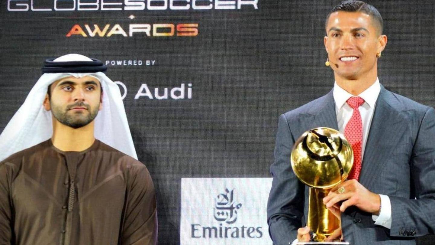 Globe Soccer Awards: Cristiano Ronaldo ditahbiskan sebagai Pemain Terbaik Abad Ini