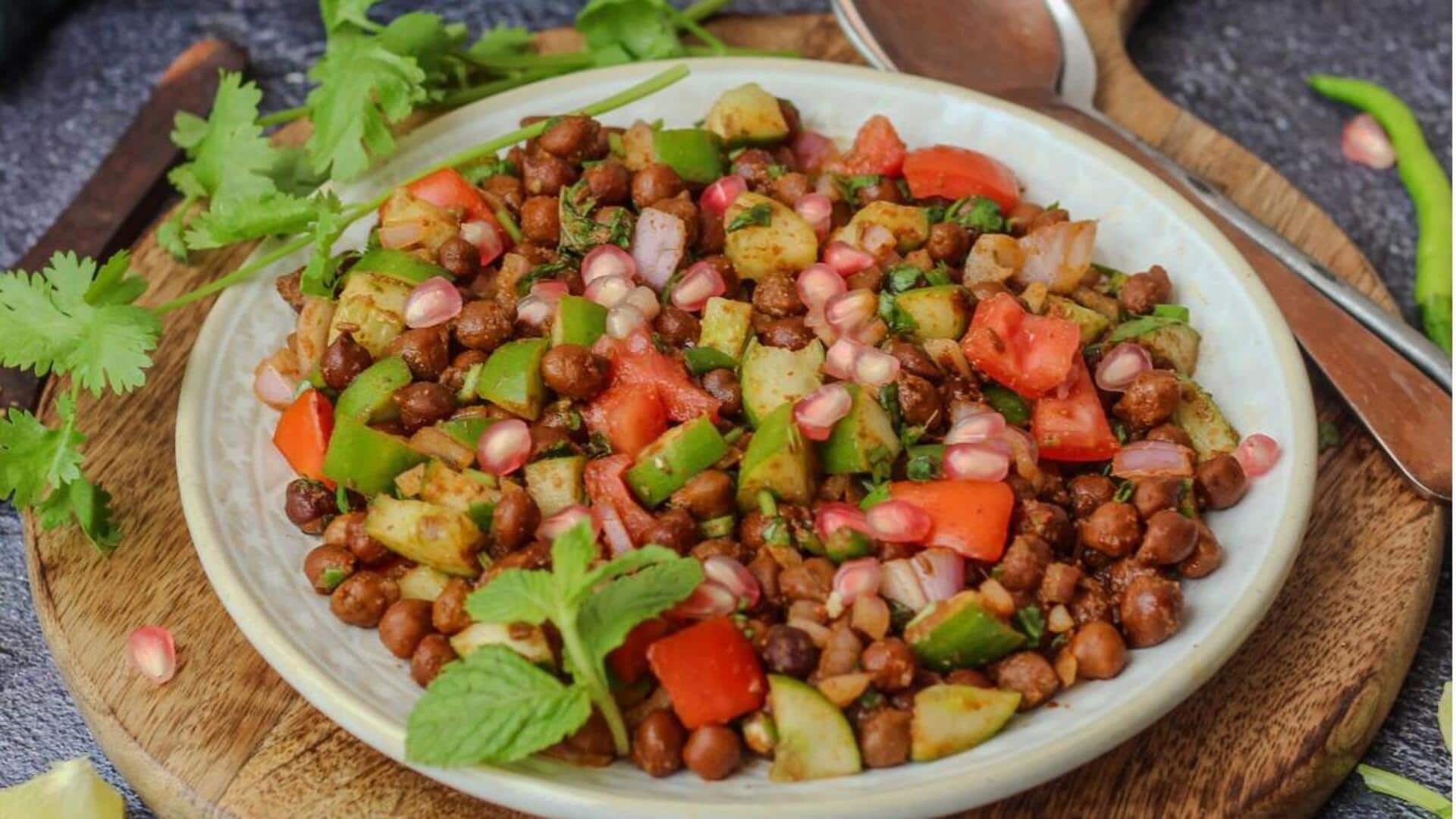 Salad Vegetarian India yang Menggugah Selera