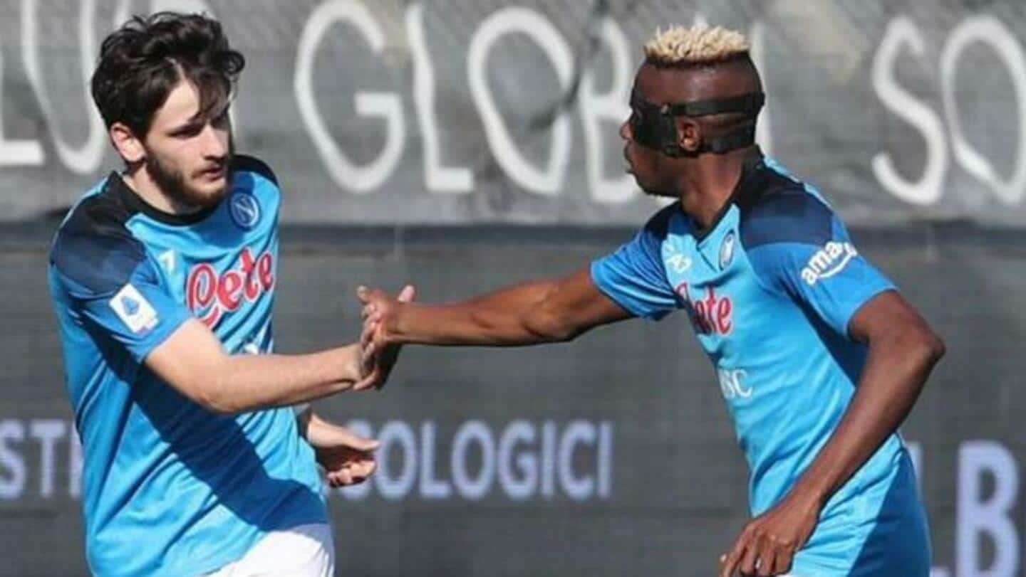 Serie A 2022-23, Napoli mengalahkan Spezia 3-0: Statistiknya