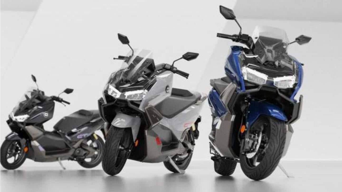 Motor ini mendapat peredam kejut hidrolik di bagian belakang Motor ini mendapat peredam kejut hidrolik di bagian belakang