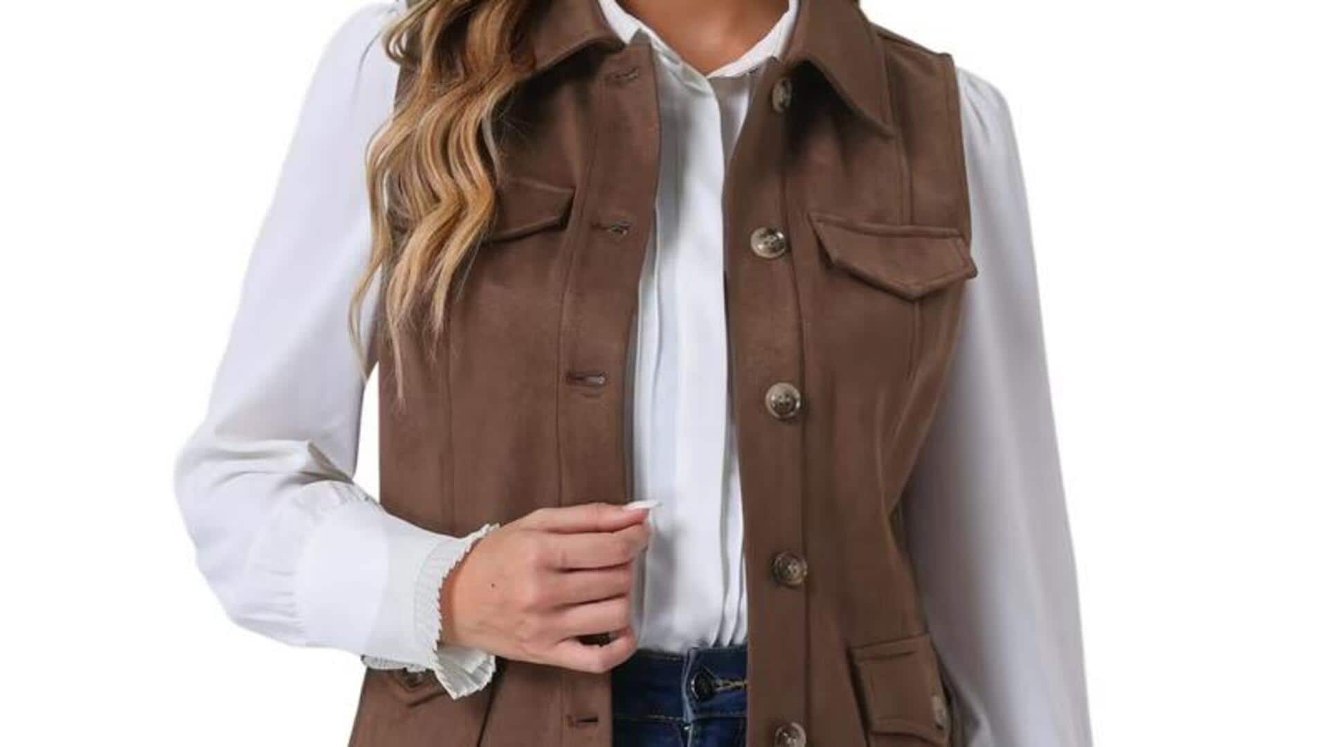 Gaya baru: Lima cara memakai vest cargo